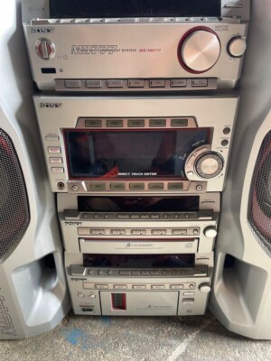 Junk SONYDHC-MD777 5MD 5CD Changer High Quality Component Junk SONYDHC-MD777 5MD 5CD Changer High Quality Component
