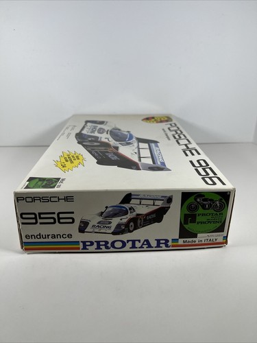 Protar Porsche 956 Rothmans race car model kit 1/24 scale Open Box SEALED PARTS - Picture 3 of 9
