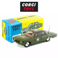 CORGI TOYS 358  * OLDSMOBILE SUPER 88 * HQ STAFF * 1:43  * OVP ( RE-EDITION )