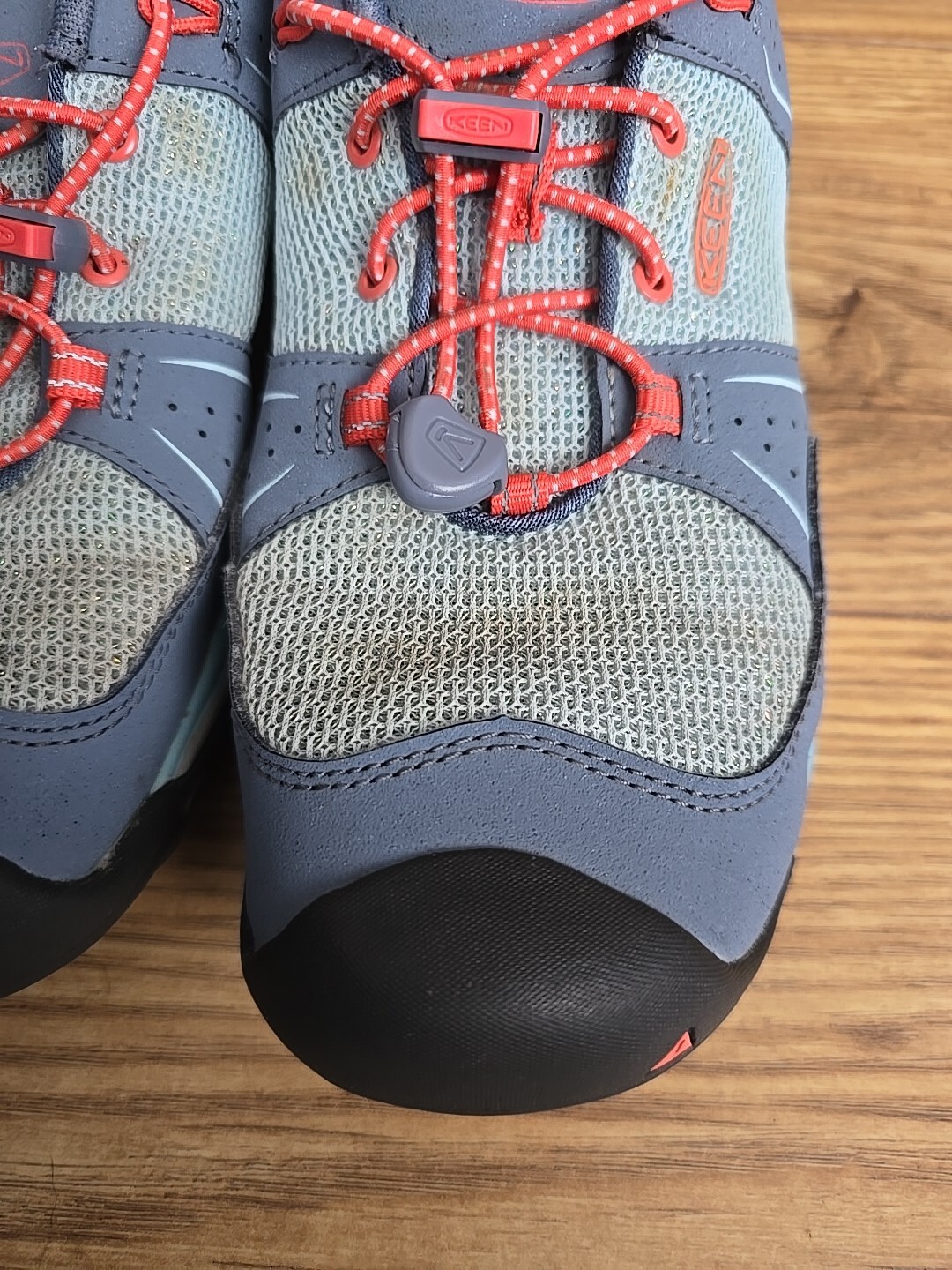 Scarpe sportive da trekking Keen Terradora II Trainer UK 5 US 6 da uomo pietra focaia corallo