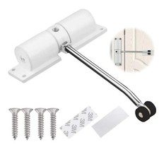 Automatic Door Closer Zinc Alloy Safety Spring Door Closer Adjustable 