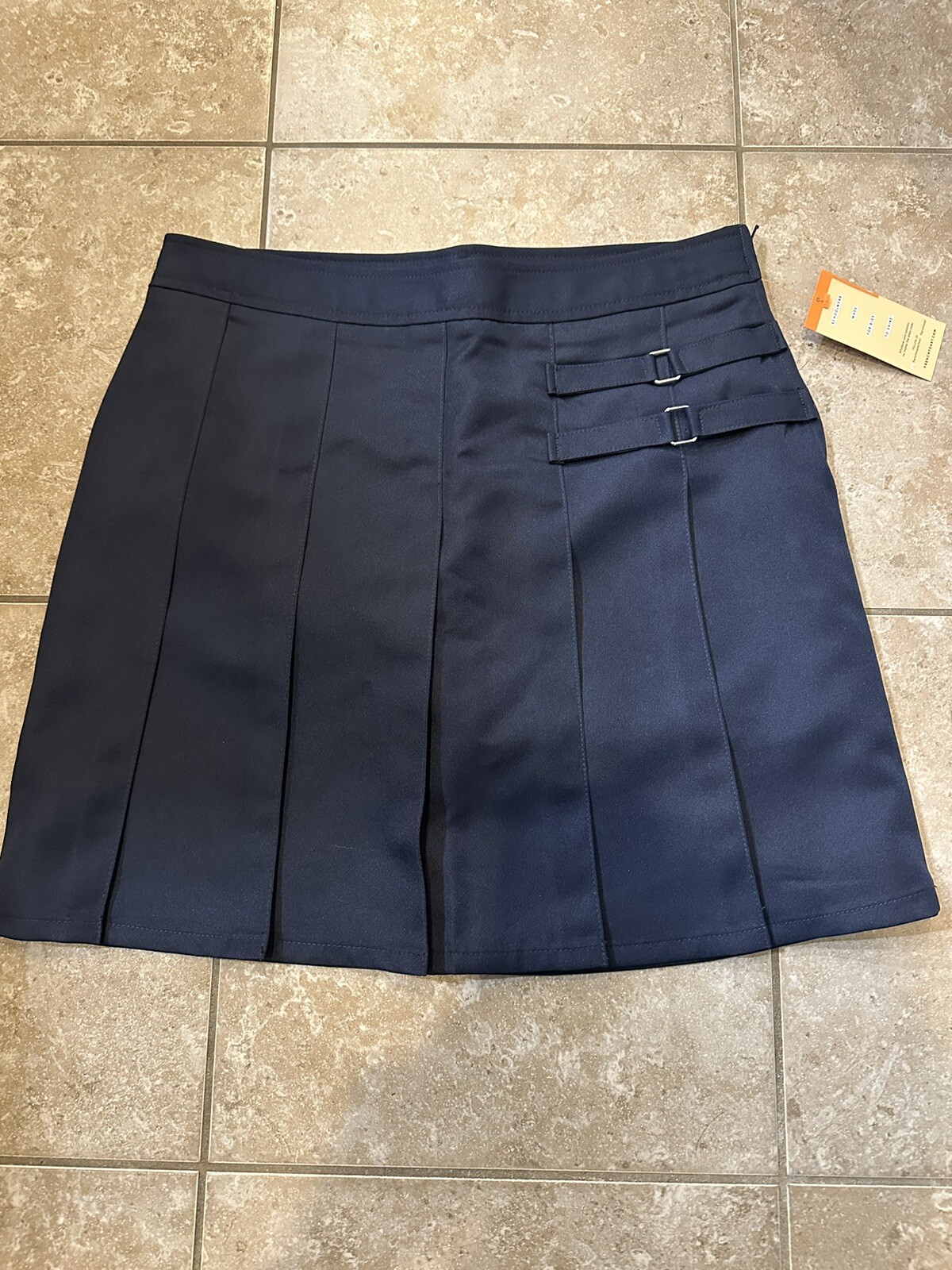 French Toast Skirt Contrast Waistband Scooter Metro School