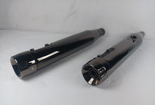 HARLEY DAVIDSON 17-24 TOURING SCORCHED CHROME EXHAUST PIPES 64901339 64901340