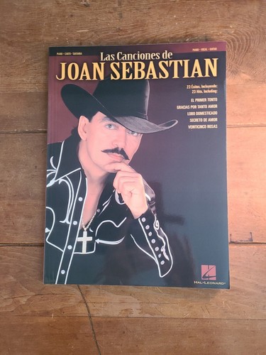 Las Canciones de Joan Sebastian Piano Vocal Guitar Music Book New  (2017) - Picture 1 of 6