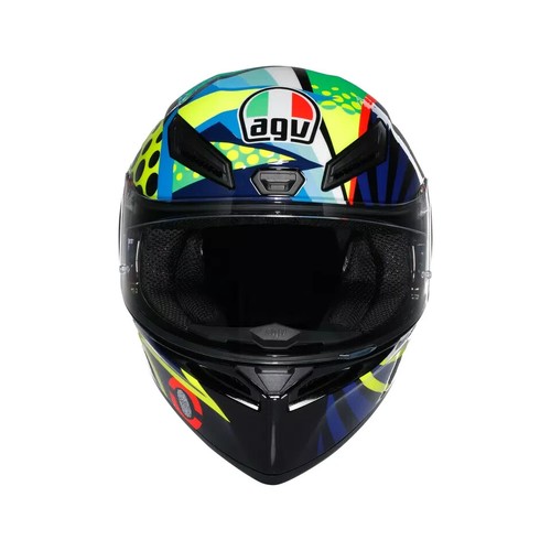 CASCO AINTEGRALE MOTO AGV K1s ROSSI replica WINTER TEST 2020 CHIUSURA DD e2206 - Imagen 2 de 6