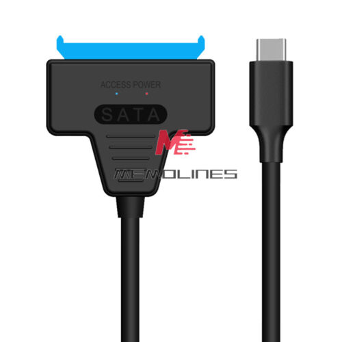 USB Type-C 2.0 3.0 to SATA interface Solid-state Drive Adapter Cable 30cm Long - Picture 14 of 14