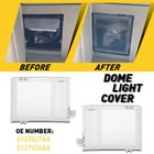2Pcs Interior L+R Clear Overhead Dome Light Cover For 2007-2011 Dodge Nitro (For: 2010 Charger)
