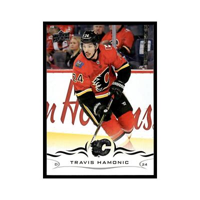 Travis Hamonic 2018 Upper Deck #26 Calgary Flames Hockey Card NM
