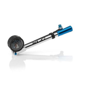 XLC PU-H03 HighAir Pro 28Bar Dämpferpumpe Gabelpumpe - Silber/Blau