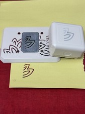 Martha Stewart Leaf Pattern Center Grid Punch All Over Page Scrapbooking Craft