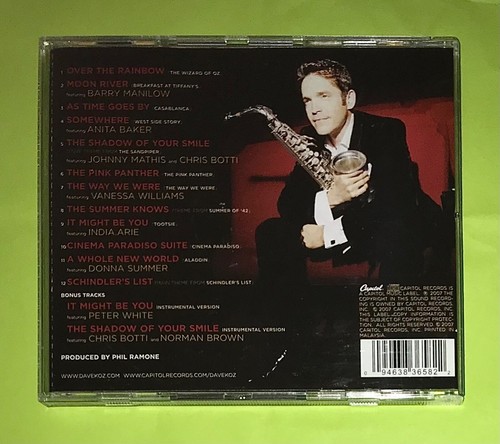 DAVE KOZ - AT THE MOVIES CD - Picture 2 of 3