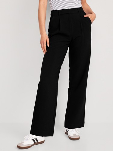Old Navy Sz L Taylor Extra High-Rise Waisted Wide Leg NWT - Picture 3 of 10