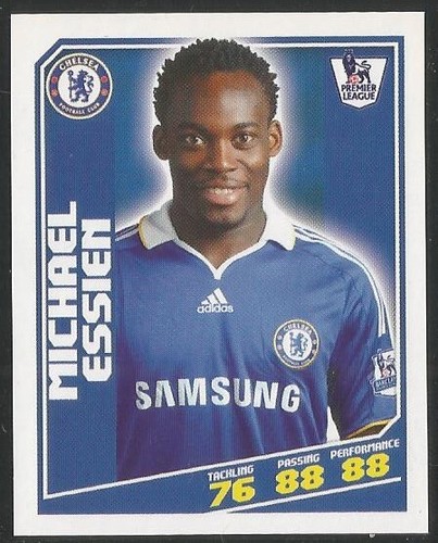Pegatinas de fútbol americano Topps Total 2009 de la Premier League #1 a 232 - Imagen 75 de 166
