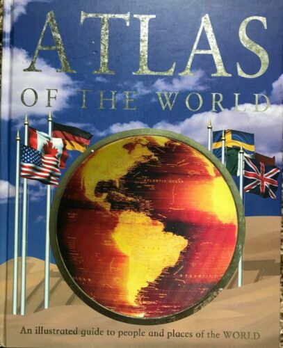 Atlas of the World by Parragon, Geography, Education & Reference School Book