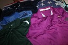 LOT OF 4 NIKE GOLF CALLAWAY PUMA POLO SHIRTS 2XL POLYESTER STRIPED SOLID