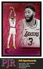2019 Panini Chronicles #232 Anthony Davis Los Angeles Lakers  Pink