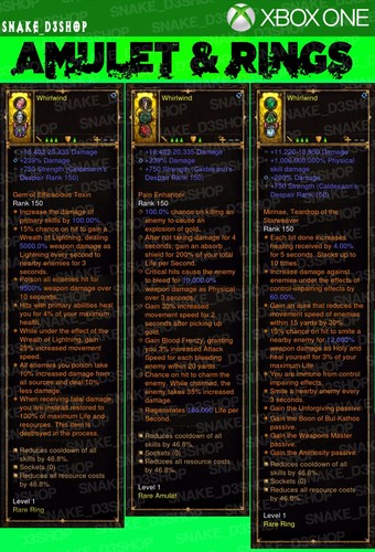 Diablo 3 Xbox One - Fully Modded Set Barbarian Wastes - Level 1 - 70 - Picture 3 of 4
