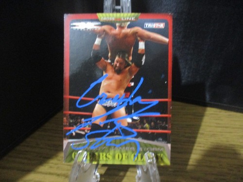 COWBOY JAMES STORM TNA WRESTLING  authentic signed/autographed card #2 - Picture 2 of 3