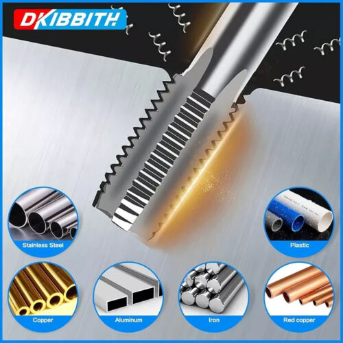 5-Piece BSP Pipe Tap Set, 1/8", 1/4", 3/8", 1/2", 3/4" ¾” BSP Tap Set Carbon Ste - Picture 2 of 9