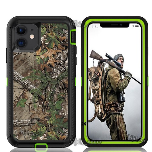 For iPhone 16 Plus / 16 Case [Clip Fits Otterbox Defender] Holster Camo - Picture 1 of 4