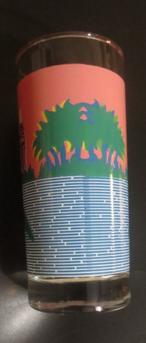 Coca-Cola Tropical Sunset Highball Glass 16 oz - Picture 3 of 5