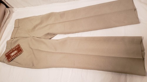 Mens Vintage Levi's Sta-prest Pants, 33 x 30, NOS w/ Tags, 100% Dacron Polyester - Picture 3 of 13