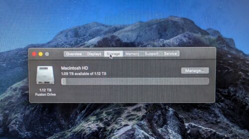 Apple iMac 2013 A1418 21.5 Quad Core i5 2.7GHz 16GB RAM 1TB Fusion HD 128GB SSD - Picture 3 of 5