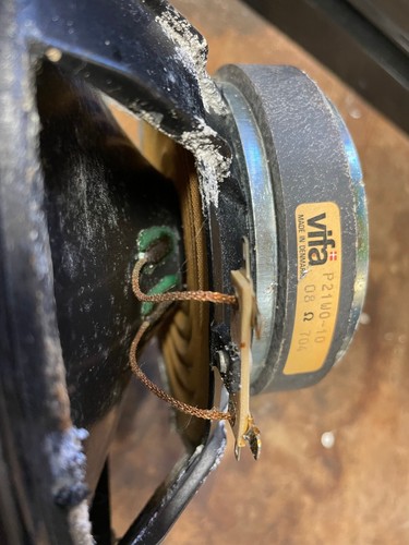 Pair - Vifa 8 Inch Woofer P21WO-10 - damaged/working/read - Picture 7 of 10
