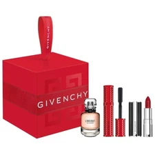 Givenchy 3 pcs Mini Holiday Gift Set, Lipstick #333, Mascara, L’interdit~ NIB