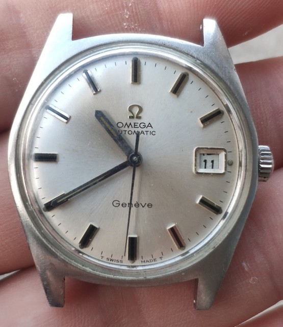 OMEGA Geneve Beige Men's Watch - 166.041 for sale online | eBay