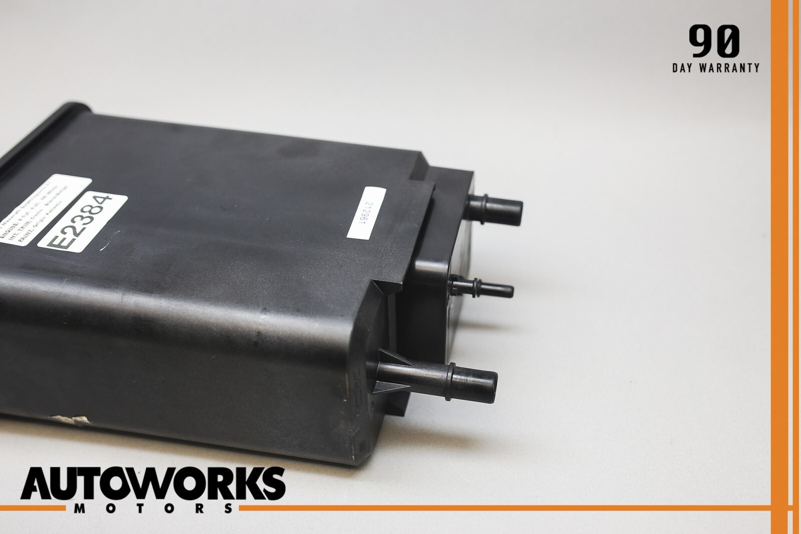 03-13 Maserati Quattroporte M139 Fuel Vapor Evaporator Charcoal Canister OEM