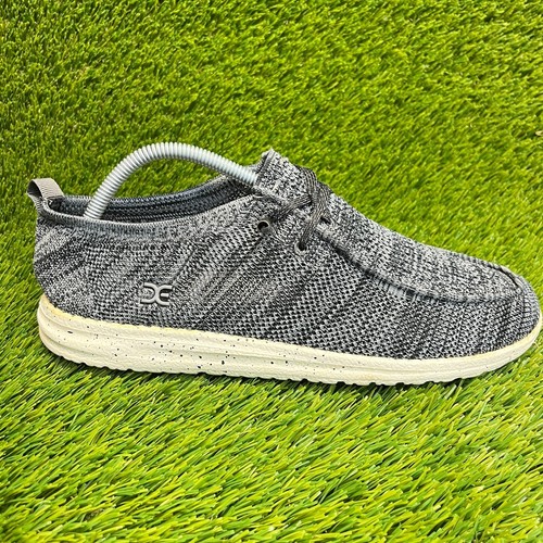 Hey Dude Homme Wally Knit - Chaussures Tricotées Ultra Légères Et Confortables Pour Tous Les Jours