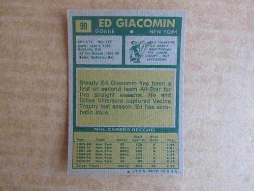 1971-72 TOPPS HOCKEY CARD SINGLES COMPLETE YOUR SET PICK CHOOSE UPDATED 5/26 - Bild 142 von 221