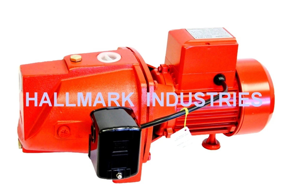Shallow Well Jet Pump w Pressure Switch 1HP 24 GPM heavy duty