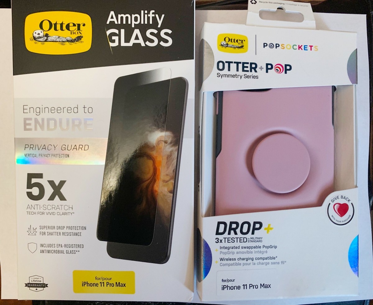 NEW iPhone 11 Pro Max OtterBox Pop Figura Series Case Privacy