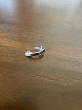 AUTHENTIC Vintage CARTIER GLASSES RIMLESS HINGE ORIGINAL PLATINUM SILVER