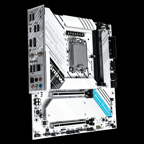 Nueva placa base Z790M Snow Dream D5 LGA1700 Intel Z790 M-ATX placa base con DDR5 - Imagen 4 de 14