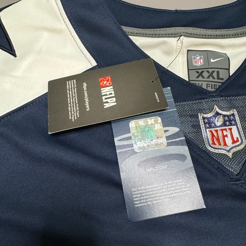 New Nike Dallas Cowboys Dak Prescott Vapor Limited NFL Jersey Sz 2XL $160 - Picture 6 of 14