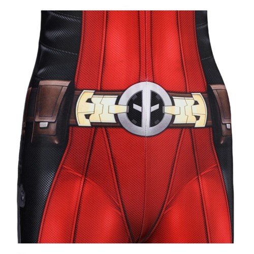 Xcoser Deadpool3 Lady Deadpool Cosplay Costume Bruce Bodysuit Jumpsuit Halloween - Picture 11 of 25