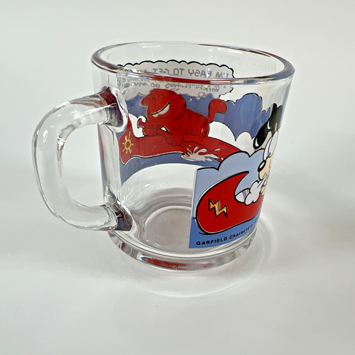 Vintage McDonald’s Garfield & Odie Glasses / Coffee Mugs, Set Of 4. 1978-1980 - Picture 2 of 24