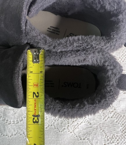 TOMS • SCARPA SNEAKER PAXTON SLIP ON CHUKKA • camoscio blu • taglia 8 • donna - Foto 11 di 11