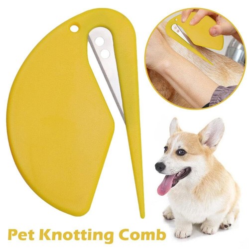Pet Comb Dog Cat Hair Cutter Fur-Buster Knot Remover for Outdoor Grooming - Picture 8 of 16
