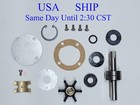 Rebuild Kit For Westerbeke Raw Sea Water Pump 32617 Johnson With Shaft 01-45069
