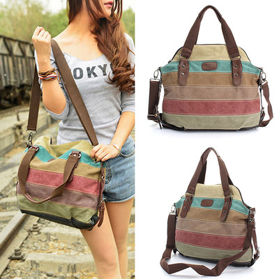 New Women Shoulder Bag Satchel Crossbody Tote Handbag Purse Messenger Canvas On Line