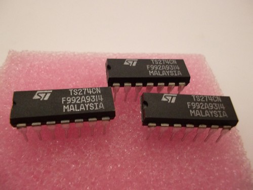 10 Stück / 10 pieces TS274CN = TLC274 HIGH PERFORMANCE CMOS QUAD OP. AMP NEW ~ - Picture 6 of 9