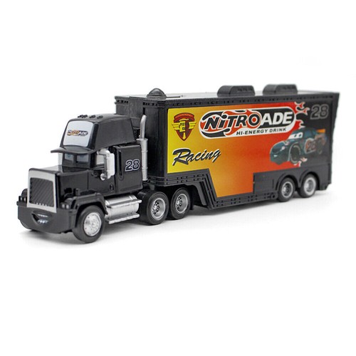 Disney Pixar Set camion e auto giocattoli auto auto auto e aereo fulmine McQueen Mack Hauler - Foto 225 di 329