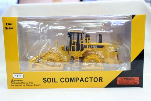 C-COOL 80016 1/64 Engineering Soil Compactor Display Vehicle Model Collection - Picture 2 of 9