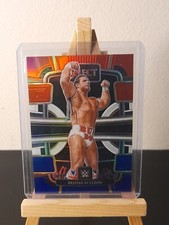 2024 British Bulldog Panini Select WWE Red & Blue Silver Prizm