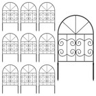 10PCS Garden Fence Long-Lasting Flower Edging for Yard Decorative Privacy 