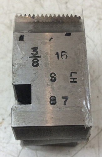 LH 3/8 1/2 5/8 3/4 1 1-1/8 1-1/4 Coventry Die Chaser 1-1/4" Die Head BSW Left - Picture 2 of 57